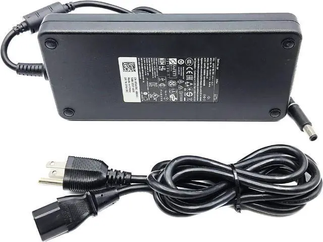 Alt view image 3 of 5 - 240W AC Adapter Compatible with Genuine Dell Alienware x17 R2 Gaming Laptop RTX3060 HA240PM200 X15 R1 R2 X17 R1 R2 M15 R7 R6 AMD P111F P48E P109F P111F001 P48E001 Power Supply Charger