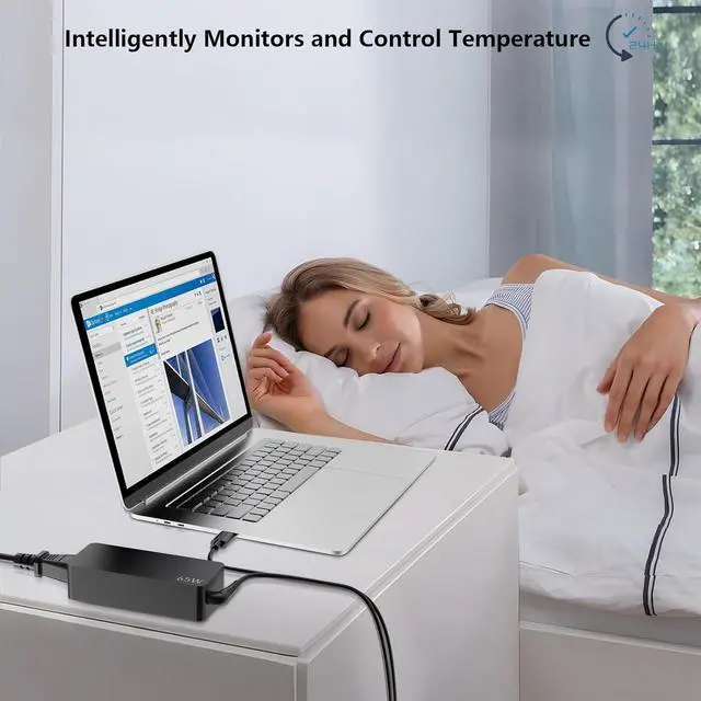 Alt view image 6 of 7 - 65W USB C Typec Charger for HP EliteBook 830 835 840 845 860 865 1040 G9 G10 G11 Laptop Adapter Power