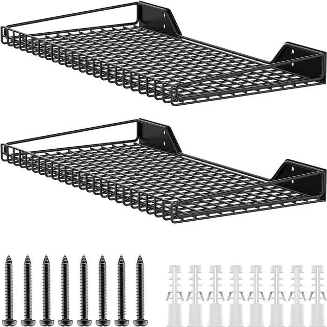 Main image of TORACK 2-Pack Wall Mounted Storage Shelves, 23.5" x 12" Wall Shelf