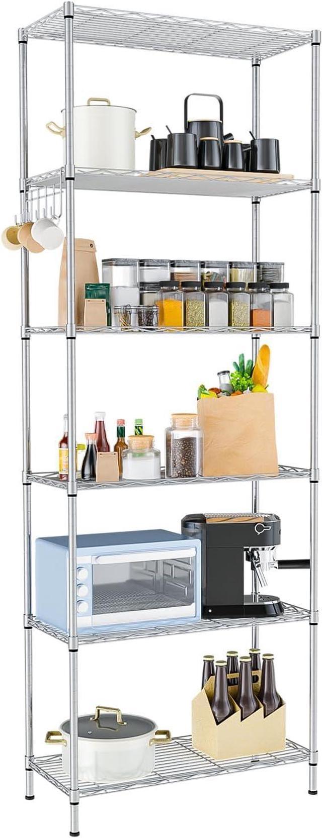 Simple Deluxe 5 Shelf Heavy Duty popular Storage Shelving Unit Steel Organizer Wire Rack