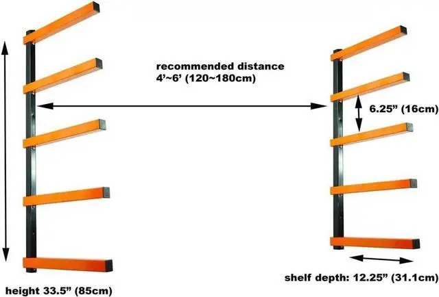 Alt view image 2 of 6 - KF1005 Lumber Storage Rack