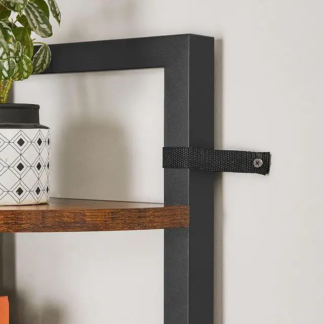 Alt view image 6 of 7 - VASAGLE 5 Tier Corner Shelf, Tall Bookshelf, Plant Stand