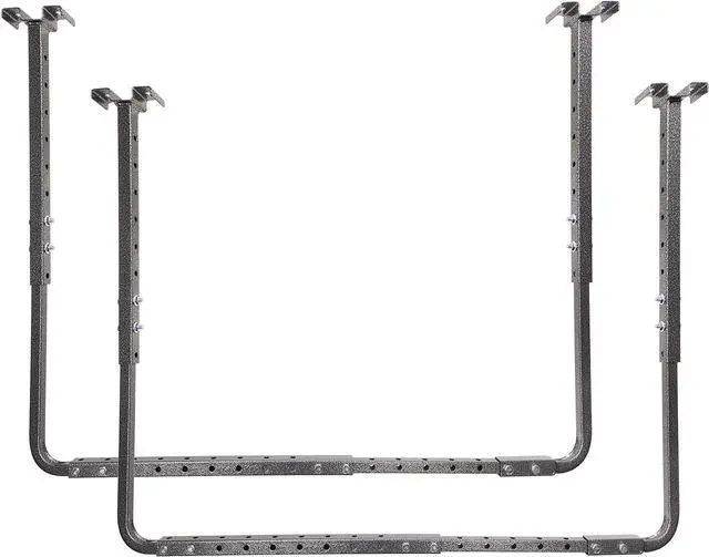 Main image of HyLoft Adjustable Garage Ceiling Mount Storage Rack Kit, Ceiling Shelving Mounts, 34 in. x 26 in., 80844-10, Hammertone