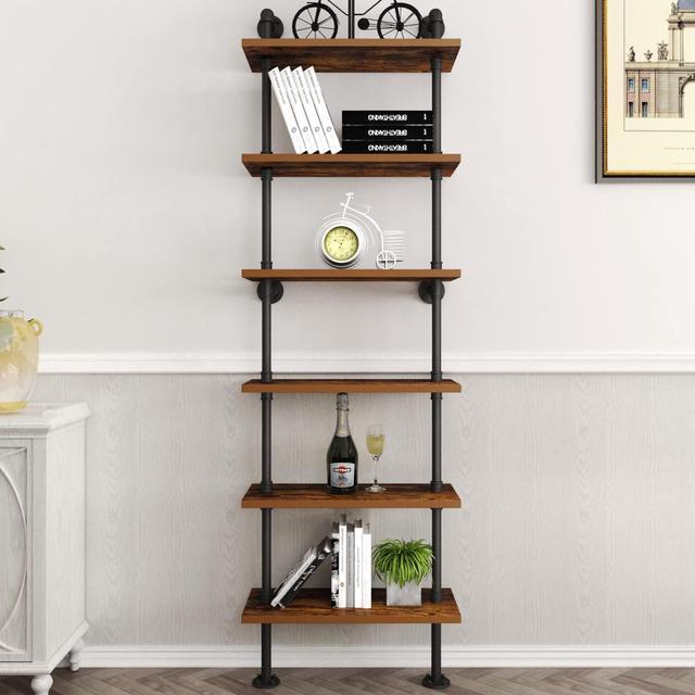 Industrial Pipe store Wall Shelf