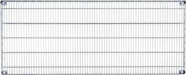 Alt view image 6 of 7 - 60"x24"x72" Chrome 5-Tier Wire Shelving Unit - NSF Certified 4000 lb Commercial Storage Rack with Wheels, Adjustable Steel Shelves for Hospital, Restaurant, Kitchen, Garage, Warehouse