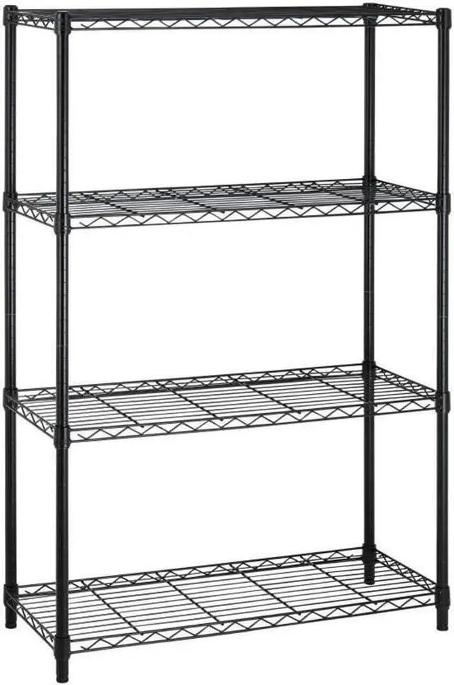 Main image of BestOffice 36"x14"x54" 4 Tier Layer Shelf Adjustable Steel Commercial Wire Metal Shelving Rack