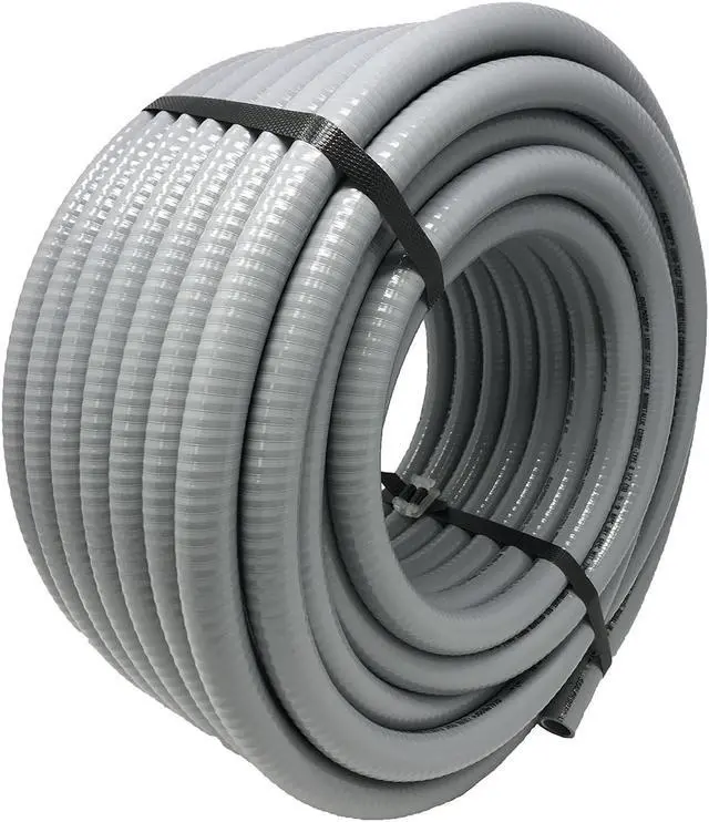 Alt view image 2 of 6 - Sealproof 1/2-Inch Flexible Non-Metallic Liquid-Tight Electrical Conduit Type B, UL Listed, 1/2" Dia, 100 Feet, Made in USA