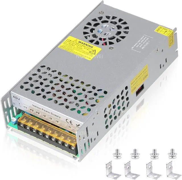 Main image of New Version DC 12V 50A 600W Power Supply 110V AC to 12V DC Converter Power Supply Adapter 50A 600W Switch Transformer for Motor Pump CCTV Security Camera Car Stereo 3D Printer and More 12v Device