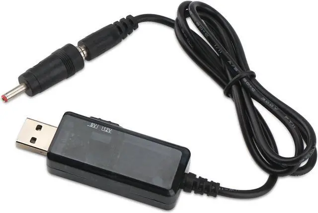 Alt view image 4 of 6 - DROK 5V to 12V Step Up Converter, USB to 9V Adapter 1A, Voltage Regulator 12V DC to DC Boost Converter with LED Display