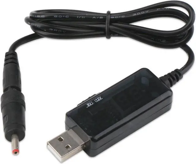 Alt view image 5 of 6 - DROK 5V to 12V Step Up Converter, USB to 9V Adapter 1A, Voltage Regulator 12V DC to DC Boost Converter with LED Display