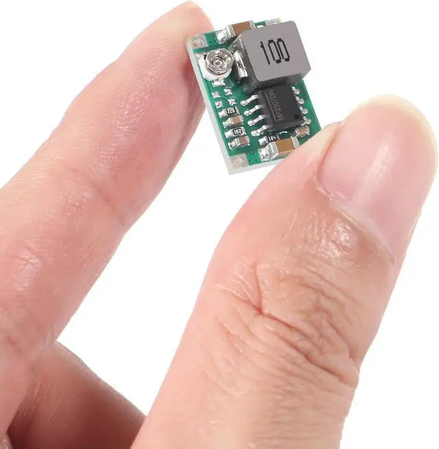 Alt view image 7 of 7 - 20pcs Mini 360 Buck Converter Mini 360 3A DC-DC Adjustable Voltage 4.75V-23V to 1V-17V Step Down Power Converter Mini360 Buck Module