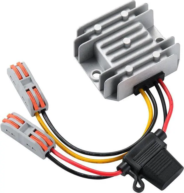 Main image of DC/DC 9-32V to 12V 5A MAX, 12V Voltage stabilized Converter Regulator with Quick Connection Cable, DC to DC Adapter Stabilizer