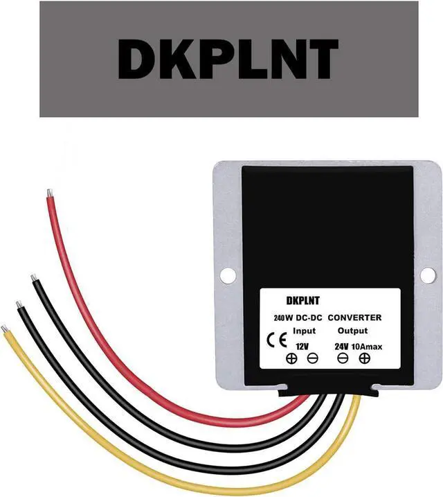 Alt view image 3 of 5 - 10A 240W 12V to 24V Converter Step Up Voltage Regulator Boost Converter Module Car Power Supply