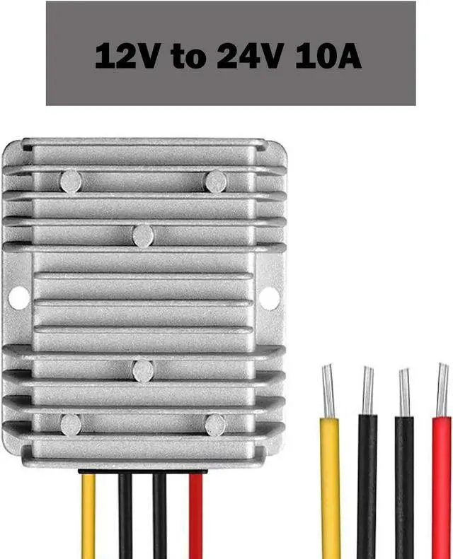 Alt view image 2 of 5 - 10A 240W 12V to 24V Converter Step Up Voltage Regulator Boost Converter Module Car Power Supply