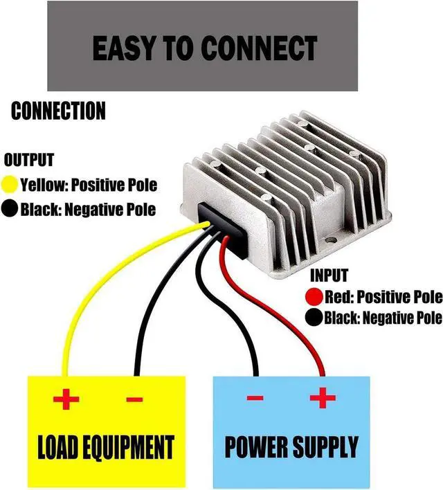 Alt view image 5 of 5 - 10A 240W 12V to 24V Converter Step Up Voltage Regulator Boost Converter Module Car Power Supply
