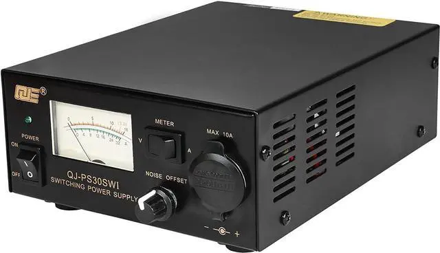 Alt view image 2 of 5 - Universal Compact Ham Radio Power Supply 30A DC 13.8V Fixed Output-Noise Offset Home Lab Bench top Converter for Mobile Transceiver, Switching Power Supply with Display for AnyTone & TYT Radio