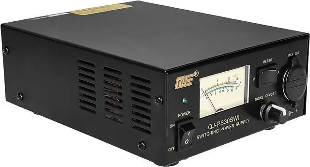 Alt view image 3 of 5 - Universal Compact Ham Radio Power Supply 30A DC 13.8V Fixed Output-Noise Offset Home Lab Bench top Converter for Mobile Transceiver, Switching Power Supply with Display for AnyTone & TYT Radio