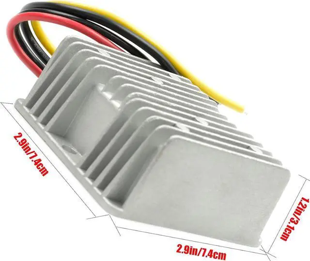 Alt view image 2 of 7 - DC/DC Converter 12V Step Up to 19V 5A 95W Voltage Regulator, Power Adapter Voltage Booster, Power Supply Module Boost Transformer for Car Truck Vehicle Boat