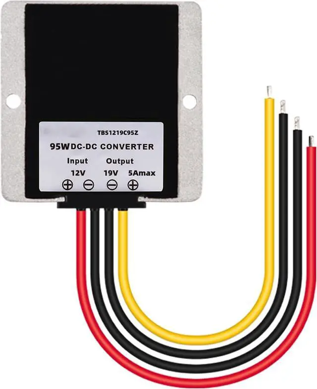 Alt view image 5 of 7 - DC/DC Converter 12V Step Up to 19V 5A 95W Voltage Regulator, Power Adapter Voltage Booster, Power Supply Module Boost Transformer for Car Truck Vehicle Boat