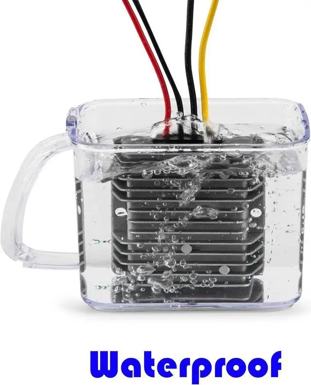 Alt view image 6 of 6 - DC 12V-24V 15A 360W Voltage Booster, DC Boost Converter, Regulator Power Supply, Waterproof for Vehicle, Boat, Electric Bike