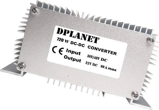 Alt view image 4 of 5 - 60A 720W 12v Golf Cart 48V 36V to 12V Converter Voltage Regulator Golf Cart Voltage Converter Waterproof