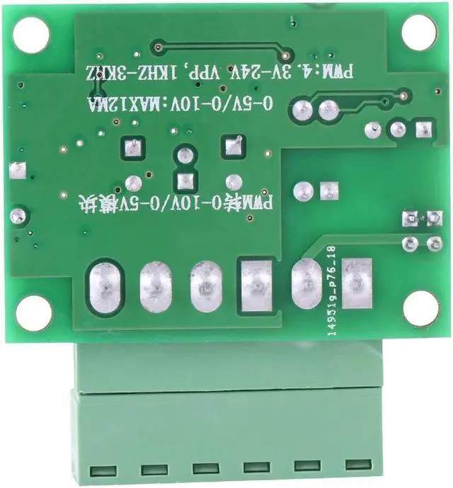 Alt view image 5 of 7 - Frequency to Voltage Converter Module,PWM to Voltage Module,Frequency Converter,1-3KHZ 0-10V PWM Signal to Voltage Converter Module Digital Analog Board