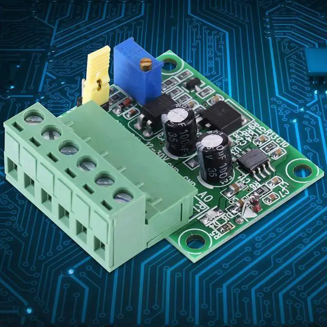 Alt view image 3 of 7 - Frequency to Voltage Converter Module,PWM to Voltage Module,Frequency Converter,1-3KHZ 0-10V PWM Signal to Voltage Converter Module Digital Analog Board