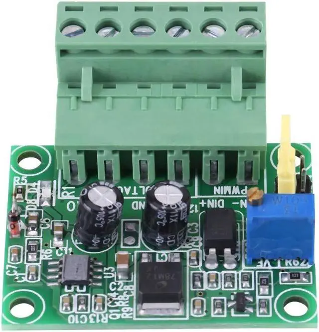 Alt view image 6 of 7 - Frequency to Voltage Converter Module,PWM to Voltage Module,Frequency Converter,1-3KHZ 0-10V PWM Signal to Voltage Converter Module Digital Analog Board