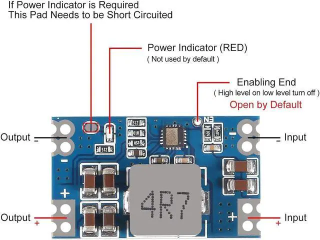 Alt view image 3 of 7 - 10PCS High Efficiency Output 3.3V 5V 9V 12V 5A Mini560 Step Down DC-DC Converter Voltage Regulator Buck Stabilized Power Supply Module (Output 3.3V)