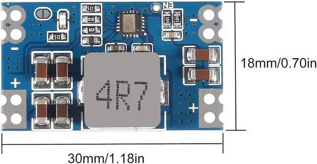 Alt view image 4 of 7 - 10PCS High Efficiency Output 3.3V 5V 9V 12V 5A Mini560 Step Down DC-DC Converter Voltage Regulator Buck Stabilized Power Supply Module (Output 3.3V)