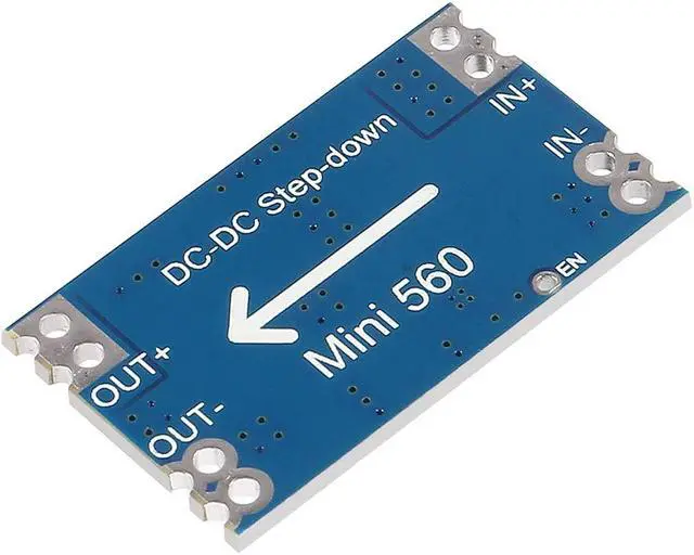 Alt view image 7 of 7 - 10PCS High Efficiency Output 3.3V 5V 9V 12V 5A Mini560 Step Down DC-DC Converter Voltage Regulator Buck Stabilized Power Supply Module (Output 3.3V)