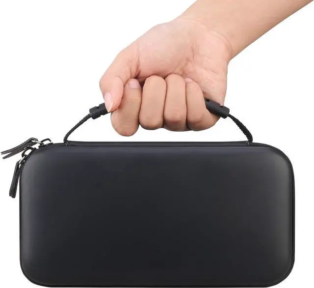 Alt view image 5 of 7 - Canboc Hard Carrying Case for Alpha85 Jump Starter - 2000 Amp 20000mAh Car Starter, Mesh Bag for Jumper Cable, AC Wall Charger, Black