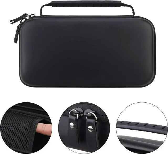 Alt view image 4 of 7 - Canboc Hard Carrying Case for Alpha85 Jump Starter - 2000 Amp 20000mAh Car Starter, Mesh Bag for Jumper Cable, AC Wall Charger, Black