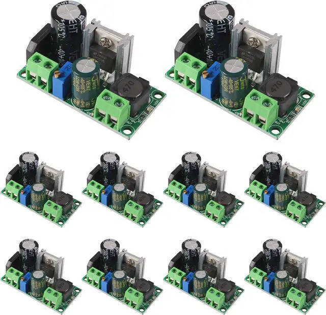 Main image of 10PCS AC/DC to DC Step Down Buck Converter AC 5-30V DC 5-48V 24V 36V 48V to DC 2.5-35V 12V Voltage Regulator Board 2A Adjustable Volt Power Supply Module