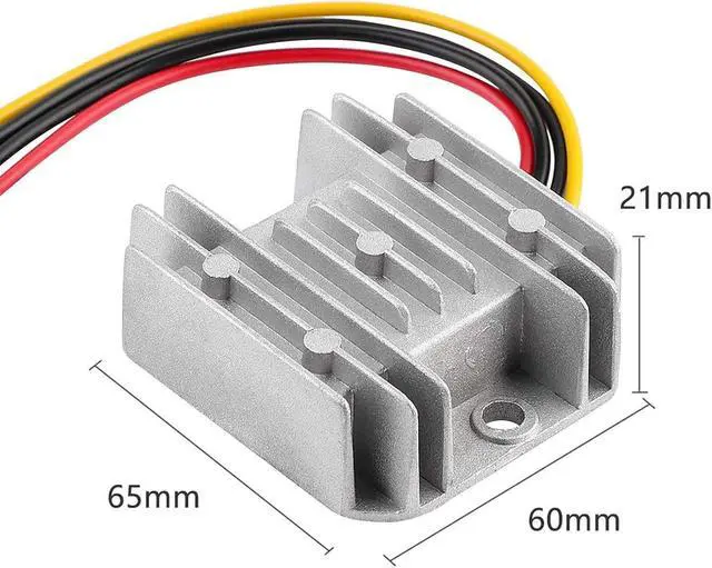Alt view image 2 of 6 - 5A 60W 12V Golf Cart 24V 36V 48V to 12V Converter Buck Transformer DC-DC Converter Non-Isolated