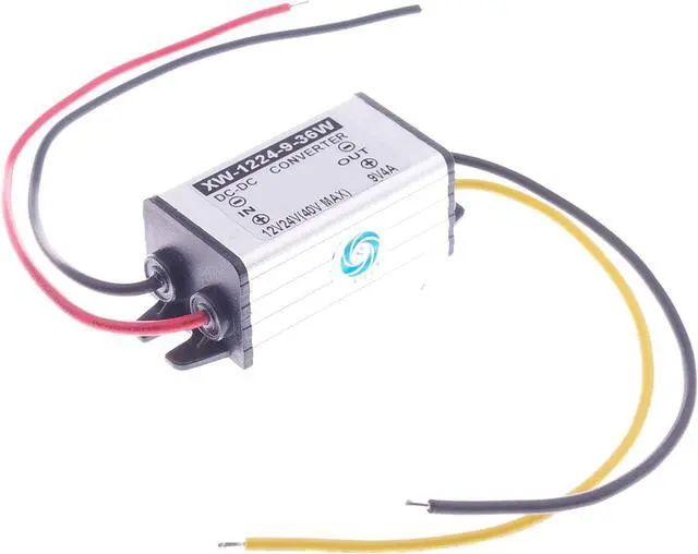 Alt view image 3 of 5 - SMAKN DC/DC Converter 12V/24V/36V Step Down to 9V/4A Power Supply Module