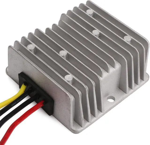 Alt view image 2 of 6 - 36V 48V to 12V Voltage Reducer, DROK 120W 10A DC to DC Waterproof Club Car Step Down Converter, 24-60V 24V 36 V 48 V to 12 V Buck Regulator Volt Transformer Golf Cart Power Module Solar Panel DIY