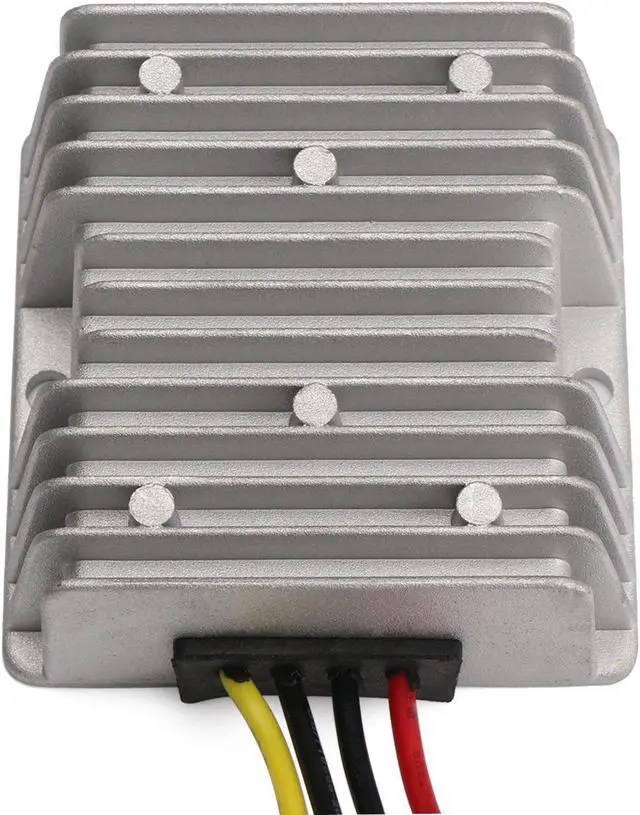 Alt view image 4 of 6 - 36V 48V to 12V Voltage Reducer, DROK 120W 10A DC to DC Waterproof Club Car Step Down Converter, 24-60V 24V 36 V 48 V to 12 V Buck Regulator Volt Transformer Golf Cart Power Module Solar Panel DIY