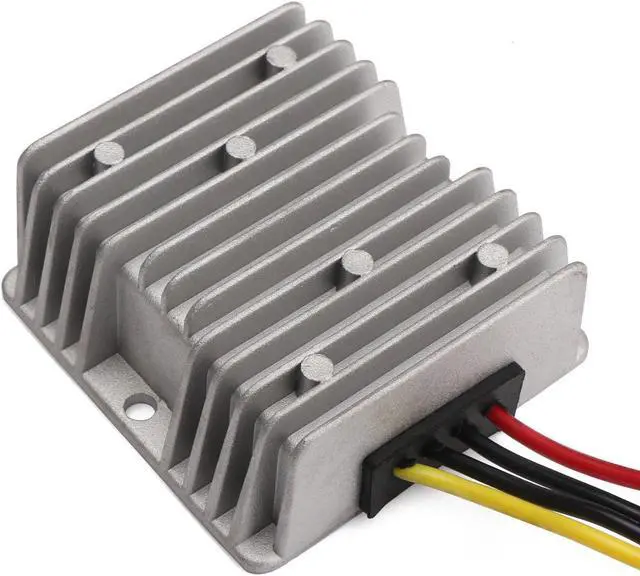 Alt view image 5 of 6 - 36V 48V to 12V Voltage Reducer, DROK 120W 10A DC to DC Waterproof Club Car Step Down Converter, 24-60V 24V 36 V 48 V to 12 V Buck Regulator Volt Transformer Golf Cart Power Module Solar Panel DIY