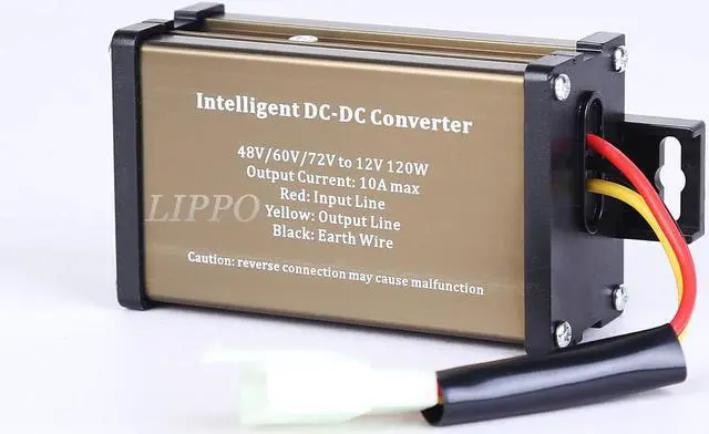 Main image of Pro Chaser Golf cart DC-DC 72V 60V 48V Volt Voltage to 12V Step Down Voltage Reducer Regulator 120W 10A