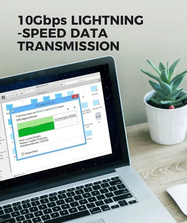 Alt view image 6 of 7 - WYRESTORM Halo 90 Conference Speaker with USB-C Multi-Port Adapter Docking Supply Power to PC, 4 Noise-canceling Mics, Enhanced 360° Voice Pickup, 4K@60Hz Video Resolution, AGC Voice Balance