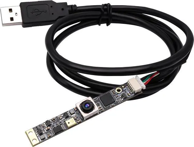 Main image of ELP 16MP Autofocus USB Camera with Microphone for Computer Mini UVC USB2.0 Lightburn Camera Micro USB Security PC Camera Module Audio Video Laser Engraver Webcam Board (68degree No Distortion Lens)