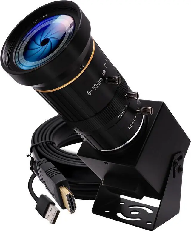 Main image of HDMI 4K USB Camera for Live Streaming 10X Variable Focus PC Webcam USB HDMI Simultaneous Output Video Conferencing Close up Zoom in and Out Web Camera for Online Teaching Training