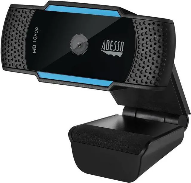 Main image of Adesso Cybertrack H5 1080p Hd USB Autofocus Webcam with Microphone, 1920 Pixels X 1080 Pixels, 2.1 Mpixels, Black