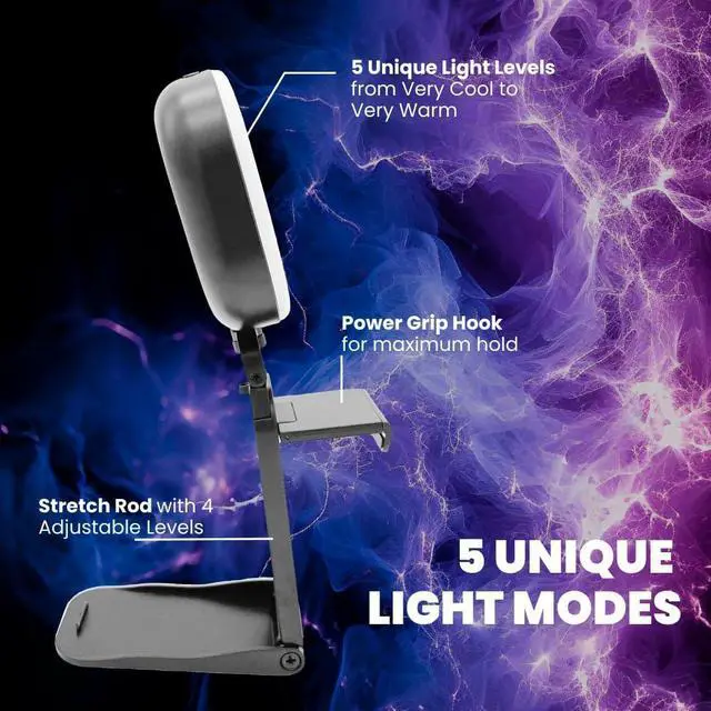 Alt view image 7 of 7 - Live Streaming Kit- Perfect for Streaming Video Games on Twitch, YouTube, Podcasts and Working from Home. includes 1920x1080p Webcam, Professional USB Microphone, and One LED Multi-Color Light