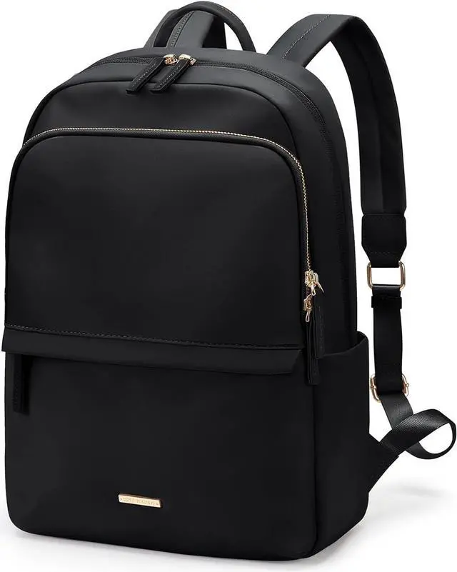 Main image of GOLF SUPAGS Laptop Backpack for Women Slim Computer Bag Work Travel College Backpack Purse Fits 14 Inch Notebook (Black)