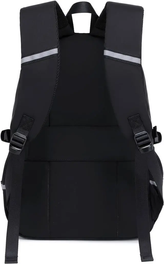 Alt view image 3 of 7 - abshoo Big Student Laptop Backpack For College Women Middle High School Teen Girls Bookbag Travel Daypack (Black)