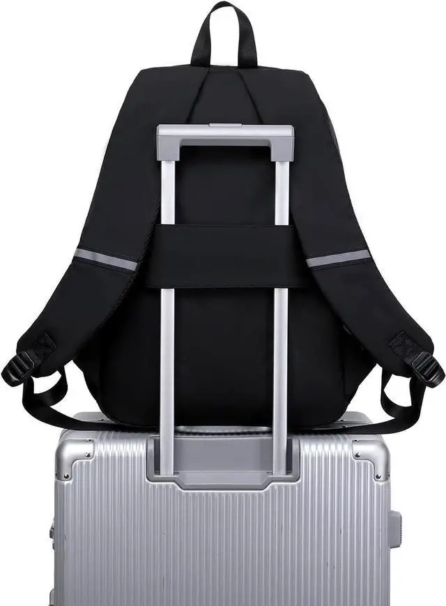 Alt view image 6 of 7 - abshoo Big Student Laptop Backpack For College Women Middle High School Teen Girls Bookbag Travel Daypack (Black)