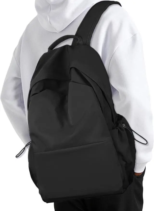 Alt view image 7 of 7 - Laptop Backpack for Work, College, Travel, Lightweight Waterproof Daily Backpacks for Men Women, Sport Rucksack Computer Bag Fits 15.6 Inch Notebook