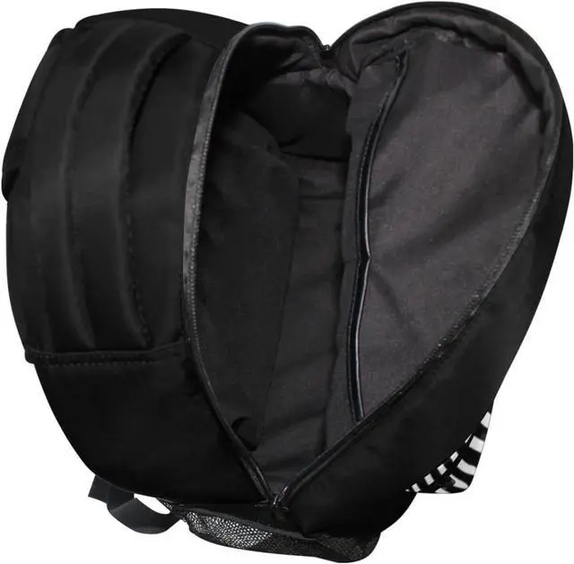 Alt view image 5 of 7 - Miaoquhe Black Baseball Backpacks School Bookbag for Kids Sport Softball Backpacks Laptop Shoulder Bag for Women Girls Men Boys School Casual Daypack for Travel Hiking Camping